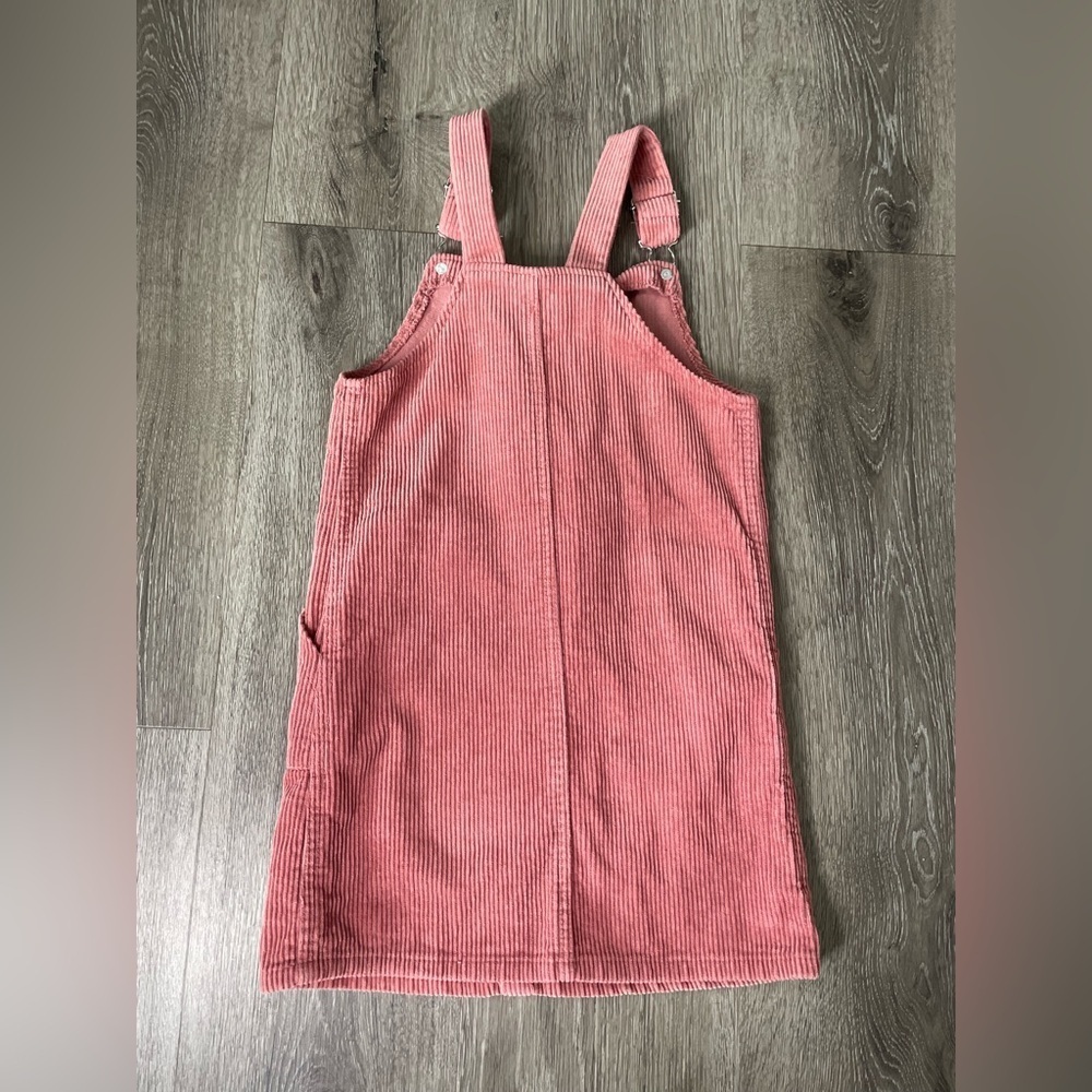 Denim&Co Blush Pink Corduroy Dress - Picture 10 of 11